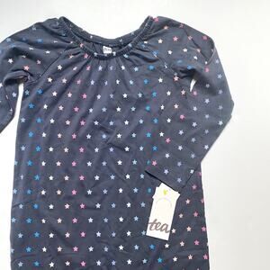 New Tea Collection Rainbow Star Romper One Piece